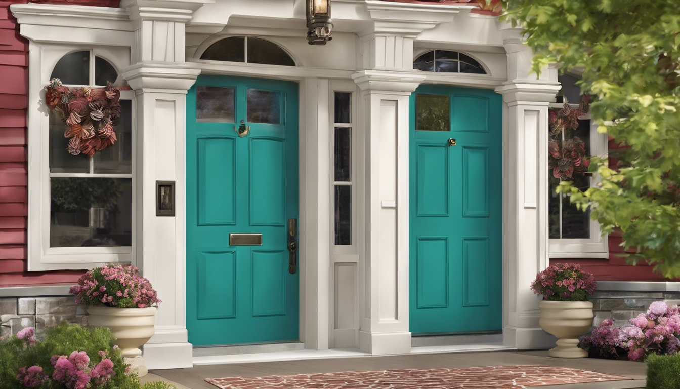 découvrez quelle couleur incroyable mettra en valeur votre porte d'entrée et la rendra incontestablement la star du quartier !